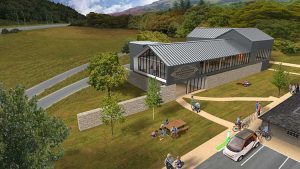 CGI of Ardgowan Distillery