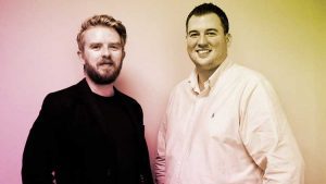 From left - Dr Calum Forsyth, CEO & Robin Knox, Chairman