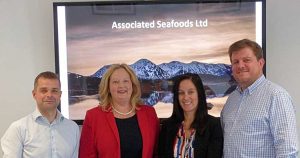 L-R: Victor West, Eileen Tocher, Louise Morris, Stephen Greeves