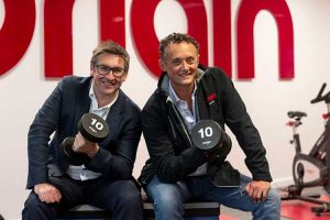 Co-founders of Origin Fitness, Jonny Curley and Paul Bodger