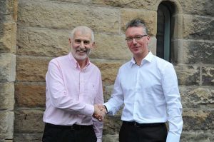 From left - Bill Duguid and Mark Robertson