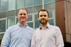 From left - Ian Kerr and Gavin Dutch