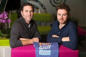 From left - Shane Corstorphine and Alan Mahon