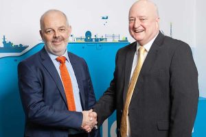 From left - Paul Winstalney and Ian Reid