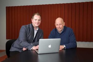 From left - Ian Kerr and David Fletcher