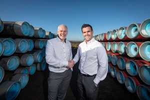 (L to R) of Rune Haddeland (CEO of Well Connection Group) and Glynn Geddie (MD of IOS)