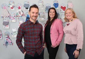 From left - Mike Welch, Amy Livingstone and Julie Wilson (by Stewart Attwood)