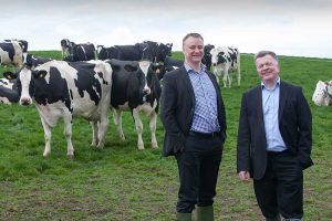 L to R - John McNicol (Director of Kelvin Capital) with Alan Hale (CEO of Biotangents)