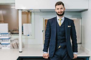 Dr James McIlroy, Founder and President, EnteroBiotix