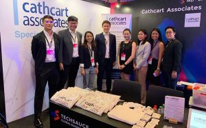 The Cathcart team with Nick Macdougall fourth from the left