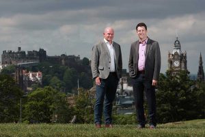 Left to right are Bruce Hunter and Andy MacMillan of UserTesting (by Stewart Attwood)