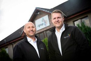 From left - Richard Dodunski and Mike Fergusson