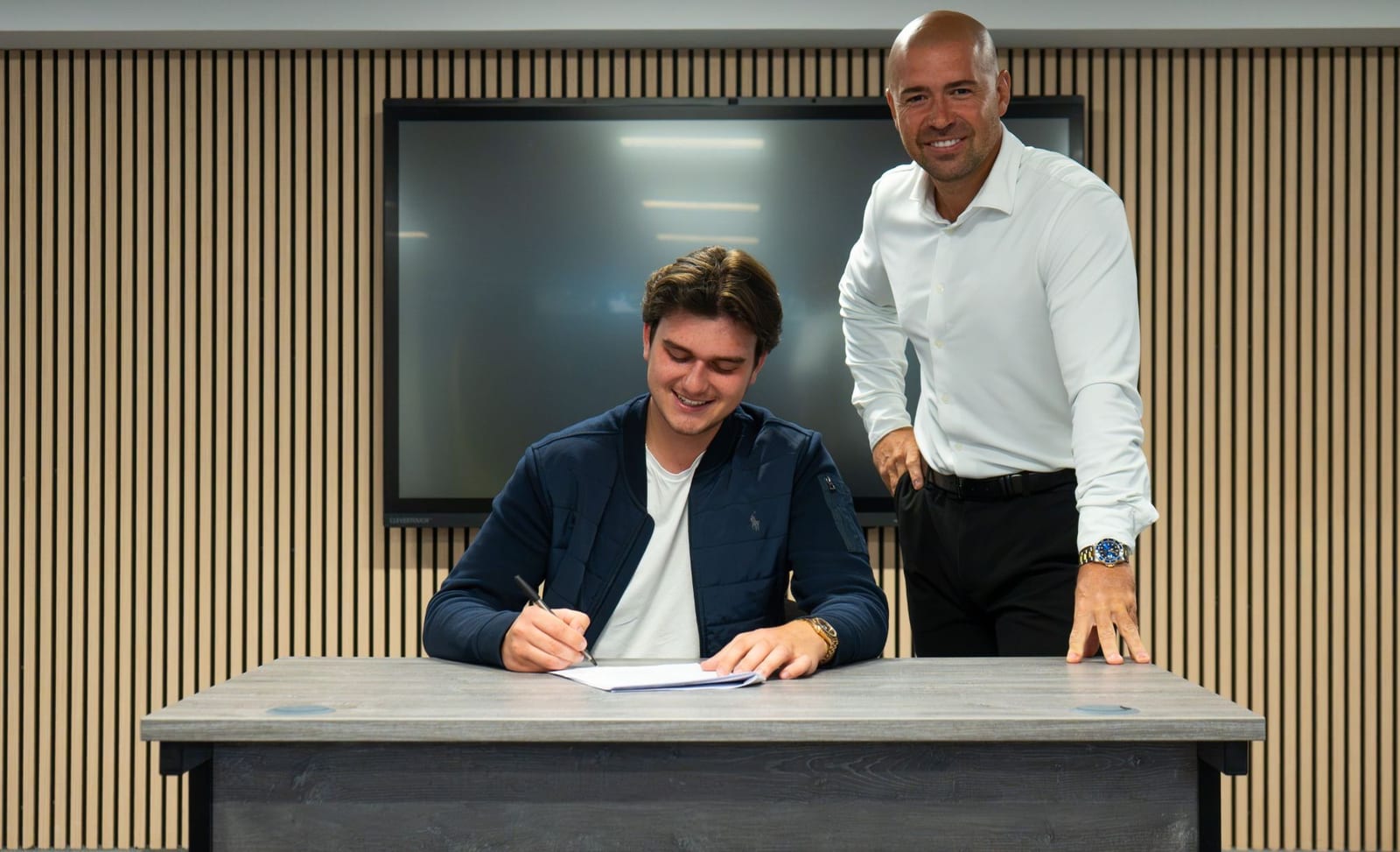 Sergiusz Jezewski and Mark Glasgow (Credit: Trade Boss Marketing)