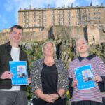 L-R: Bield: Robert Black, Policy and Insight Officer; Nicola Ritchie, Director of People and Digital; Aimee Adam, Communications Officer (Credit: Bield)