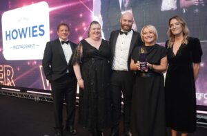 Howies Team at the Food & Drink Excellence Awards 2026 (Credit: Howies)