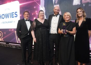 Howies Team at the Food & Drink Excellence Awards 2026 (Credit: Howies)